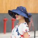 Women Ladies Summer Outdoor Beach Sun Protective Hat Driving Anti-UV Wide Brim Visor Caps