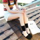 Women Ladies Summer Thin Socks Transparent Breathable Middle Tube Socks