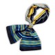 Women Lady Double Layer Chiffon Scarf Vintage Style Printing Long Elegant Scarves Towel