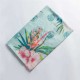 Women Linen Graffiti Wave Point Print Lightweight Scarf Fashion Summer Breathable Shawl