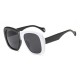 Women Man Anti-UV Sunglasses Two-color Box Sunglasses Square Box Sunglasses