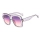 Women Man Anti-UV Sunglasses Two-color Box Sunglasses Square Box Sunglasses