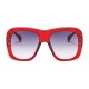 Women Man Anti-UV Sunglasses Two-color Box Sunglasses Square Box Sunglasses