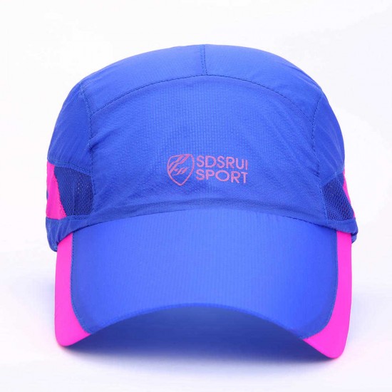 Women Men Breathable Adjustable Ultra-thin Quick-Drying Baseball Cap Outdoor Causal Sunscreen Hat