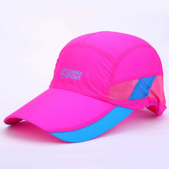 Women Men Breathable Adjustable Ultra-thin Quick-Drying Baseball Cap Outdoor Causal Sunscreen Hat