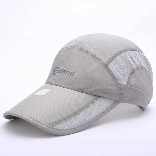 Women Men Breathable Adjustable Ultra-thin Quick-Drying Baseball Cap Outdoor Causal Sunscreen Hat