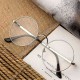 Women Men Casual Retro Ground Reading Glasses Frame Myopia Optical Glasses