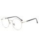 Women Men Casual Round Metal Thin-sided Myopia Frame Optical Reading Glasses