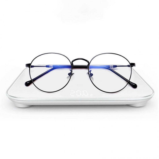 Women Men Casual Round Metal Thin-sided Myopia Frame Optical Reading Glasses