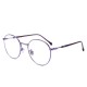 Women Men Casual Round Metal Thin-sided Myopia Frame Optical Reading Glasses