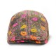 Women Men Cotton Print Beret Peaked Cap Casual Outdoor Windproof Warm Hats Adjustable Casquette Cap