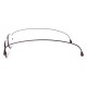 Women Men Full Frame Metal Legs Foldable Anti-blue Light Comfortable Reading Glasses