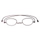 Women Men Full Frame Metal Legs Foldable Anti-blue Light Comfortable Reading Glasses