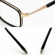 Women Men Metal Ultra-light Anti-radiation Reading Glasses HD Casual Glasses