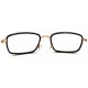 Women Men Metal Ultra-light Anti-radiation Reading Glasses HD Casual Glasses