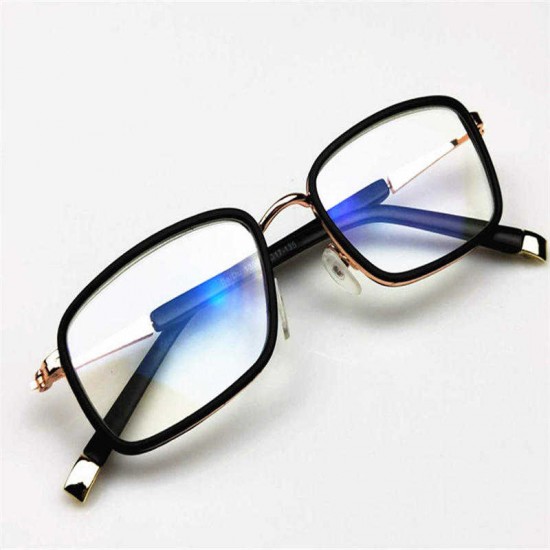 Women Men Metal Ultra-light Anti-radiation Reading Glasses HD Casual Glasses