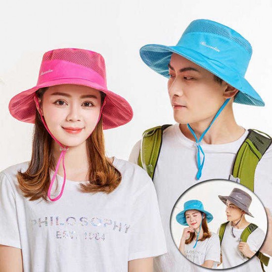 Women Men Outdoor Thin And Light Quick-Drying Hat Anti-UV Sunshade Fishing Hat