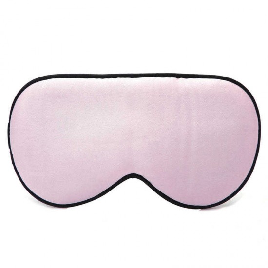 Women Men Soft Silk Travel Eye Mask Comfort Breathable Sleep Eye Mask