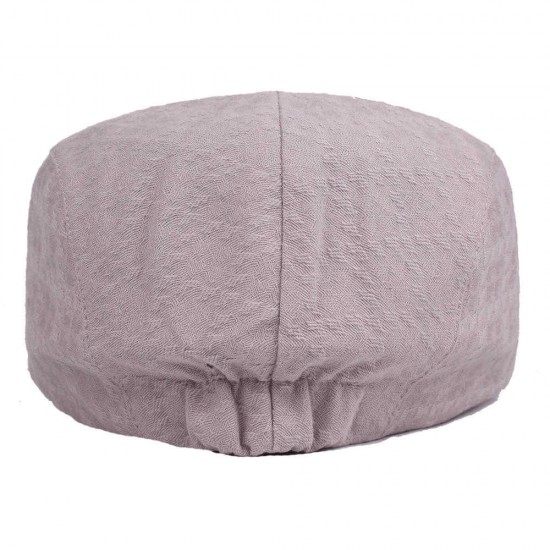 Women Men Summer Cotton Causal Beret Hat Adjustable Sunscreen Visor Forward Hat