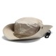 Women Men Summer Wide Brim Sunshade Fisherman Hat Foldable Outdoor Breathable Fisherman Cap