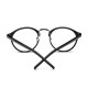 Women Mens Clear Lens Glasses Vintage Round Frame Matal Retro Plain Reading Glasses