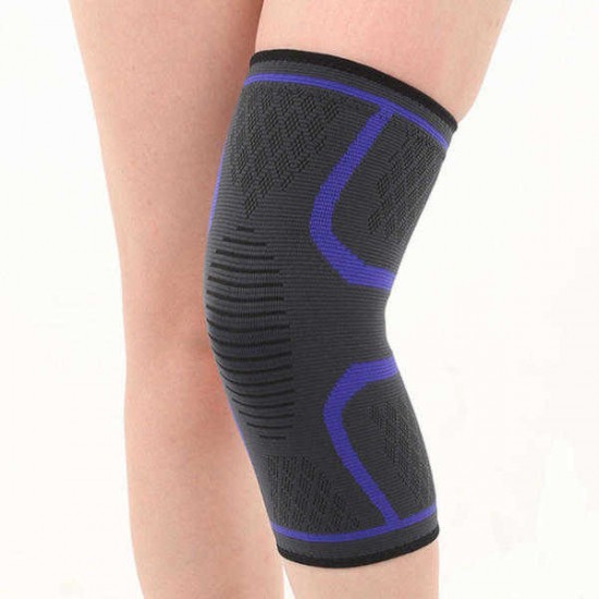 Women Mens High Elasticity Non-slip Knee Protector Pad Gym Sports Guard Kneepad