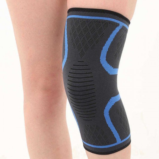 Women Mens High Elasticity Non-slip Knee Protector Pad Gym Sports Guard Kneepad