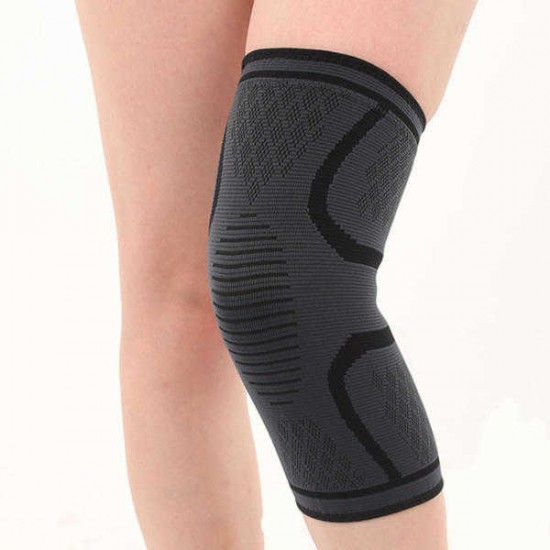 Women Mens High Elasticity Non-slip Knee Protector Pad Gym Sports Guard Kneepad