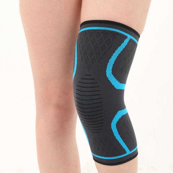 Women Mens High Elasticity Non-slip Knee Protector Pad Gym Sports Guard Kneepad