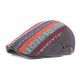 Women Mens Vintage Folk Custom Berets Hat Casual Forward Caps Adjustable