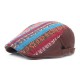 Women Mens Vintage Folk Custom Berets Hat Casual Forward Caps Adjustable