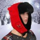 Women Mens Warm Ear Protection Lei Feng Cap Windproof Outdoor Skiing Sport Russian Hats