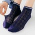 Women Mesh Breathable Boat Socks Deodorization Combed Cotton Low Cut Sock