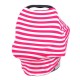 Women Multi-Use Nursing Breastfeeding Cover Scarf Stretchy Baby Car Seat Cover Shopping Cart Cover