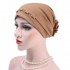 Women Muslim Beanies Flower Cotton Outdoor Casual Turban Hat