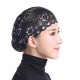 Women Muslim Shiny Lace Head Coverings Headscarf Hat Islamic HeadWear Cap Scarf Hijab Undercaps