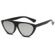 Women Outdoor Eye Cat Sunglasses Casual Transparent Mirror Polarized Glasses