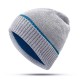 Women Outdoor Fashion Bronzing Knitted Hat Warm Knit Cap