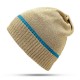 Women Outdoor Fashion Bronzing Knitted Hat Warm Knit Cap