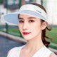 Women Outdoor Removable Sun Protection Cap Summer Vacation Empty Top Hat Adjustable