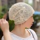 Women Outdoor Thin Lace Headscarf Caps Breathable Chemotherapy Hat