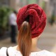 Women Outdoor Thin Lace Headscarf Caps Breathable Chemotherapy Hat