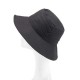 Women Plain Summer Stripe Breathable Dress Bucket Caps Outdoor Folding Sunshade Beach Hats