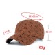 Women Plum Flower Hollow Suede Fabric Breathable Baseball Hats Casual Sport Visor Snapback Cap