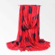 Women Polka Dot Printing Scarf Cotton Linen Soft Long Shawl