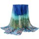 Women Printing Chiffon Scarves Shawls Casual Outdoor Soft Scarf