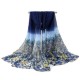 Women Printing Chiffon Scarves Shawls Casual Outdoor Soft Scarf