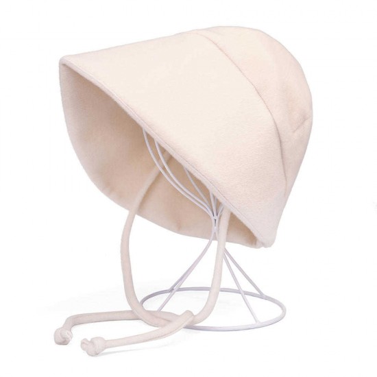 Women Retro Artificial Mane Strap Fisherman Hat Japanese Sun Protection Visor Bucket Cap