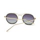 Women Retro Round Shape Polarized UV400 Sun Glassess Casual Outdooors Sunscreen Eyewear