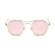 Women Retro Round Shape Polarized UV400 Sun Glassess Casual Outdooors Sunscreen Eyewear